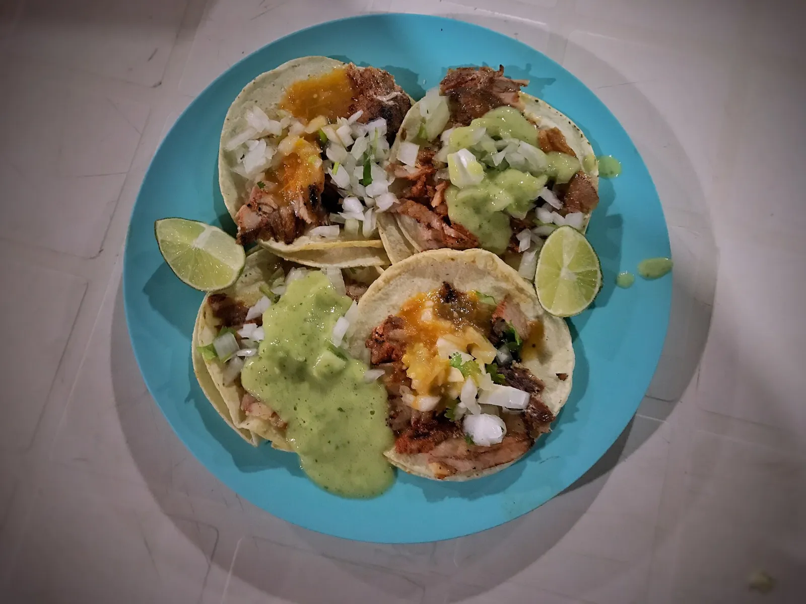 Al pastor tacos. The photo was not taken at a Savannah restaurant.