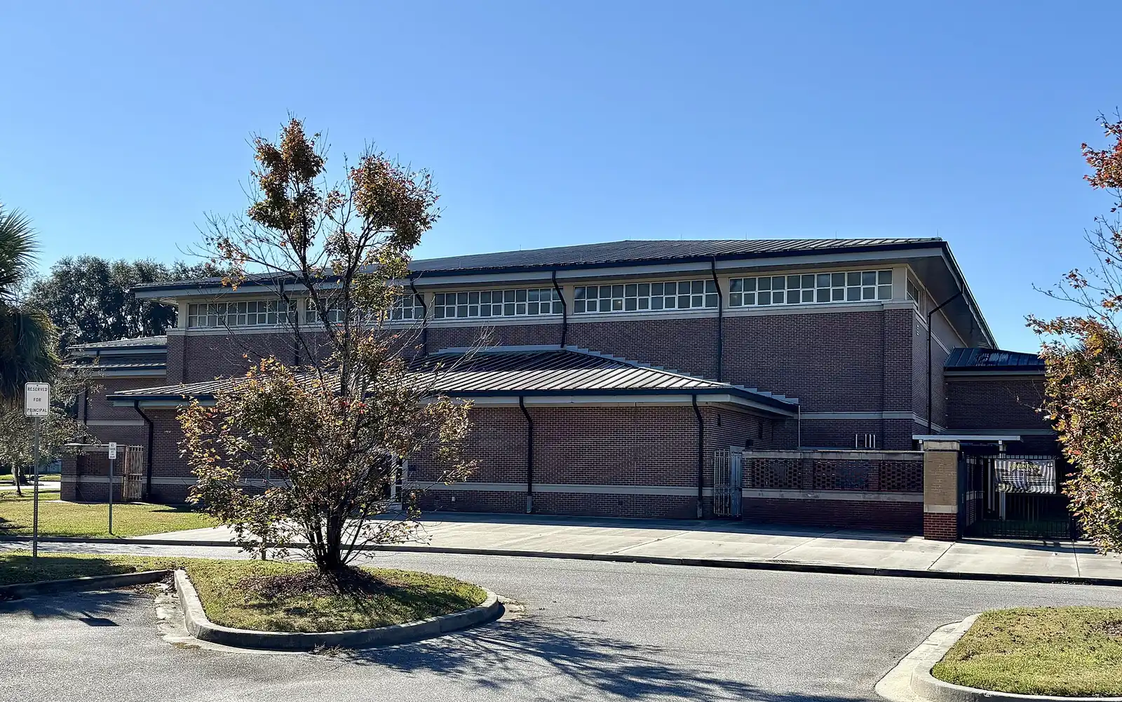 Alfred Ely Beach High School on Hopkins Street in Savannah