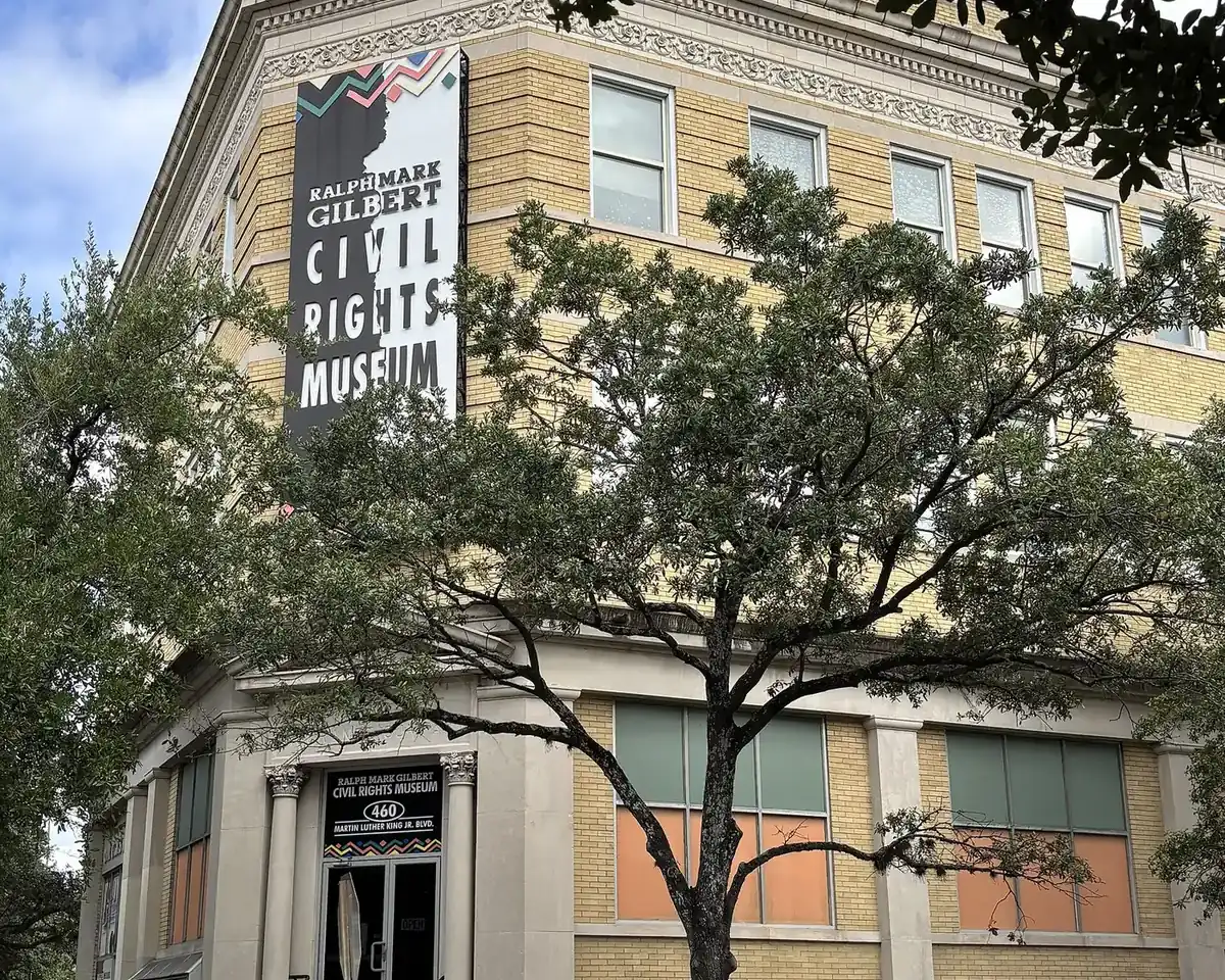 The Ralph Mark Gilbert Civil Rights Museum on Martin Luther King Jr. Boulevard, less than half a mile from Gadsden Elementary
