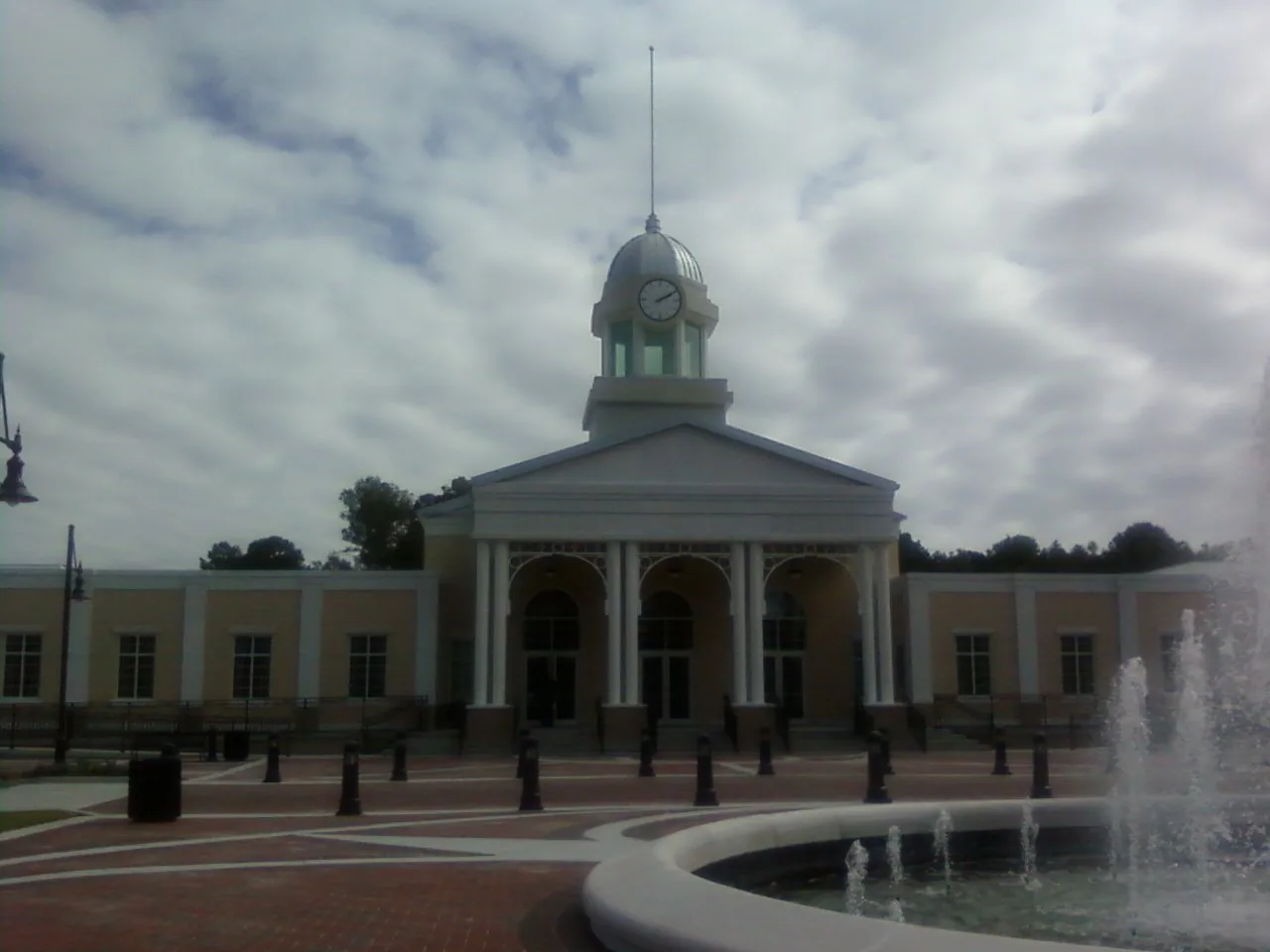 Garden City Hall on Central Avenue, about a mile and a half from Gould Elementary