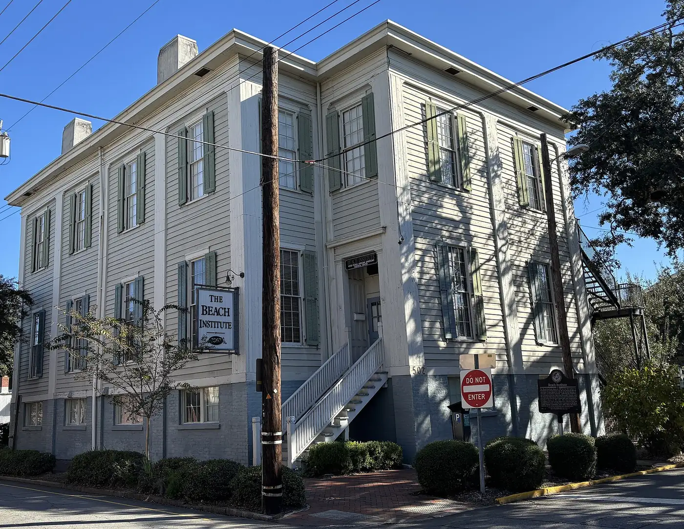 The Beach Institute African-American Cultural Center, about 300 yards from the Formey center
