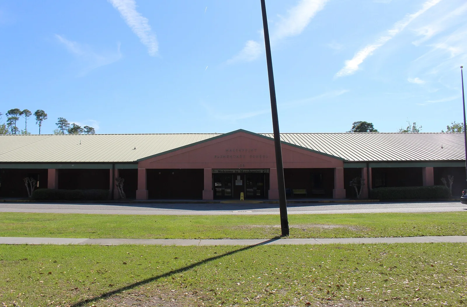Marshpoint Elementary School on Whitemarsh Island Road