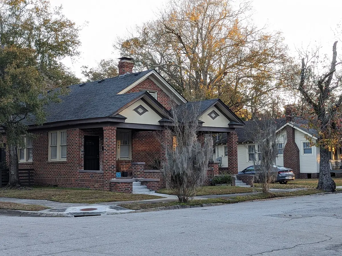 A house on Seiler Avenue, about half a mile from Savannah Arts Academy